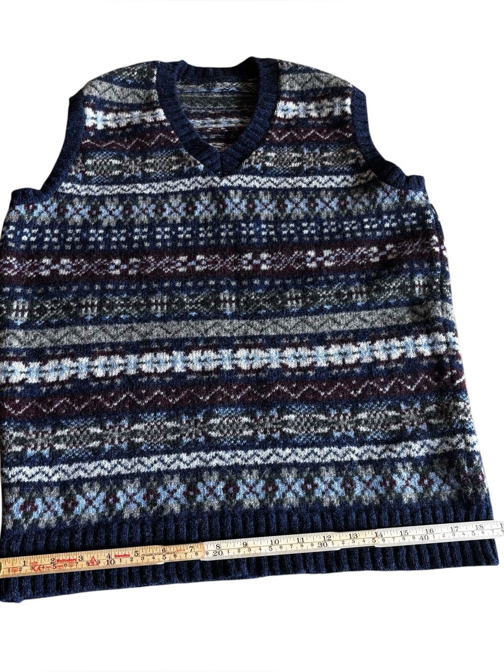 Gorgeous vintage Wool 
Fair Isle Sweater Vest
Ralph Lauren